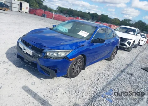 2017 Honda Civic Ex from USA, damaged, VIN 19XFC2F71HE051625